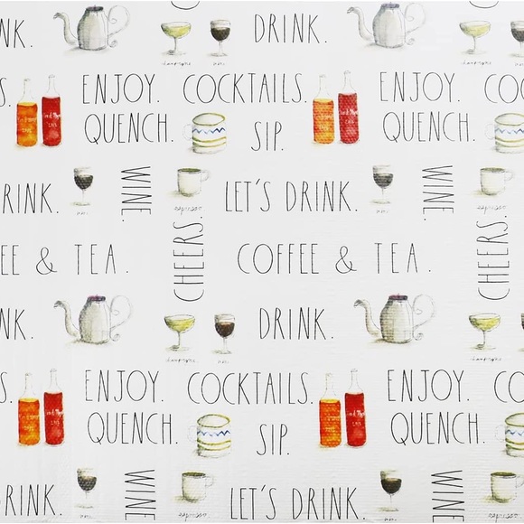 NEW Rae Dunn Non Adhesive Shelf Liner 17.75in x 8ft Non Adhesive Liner Roll - Picture 3 of 5